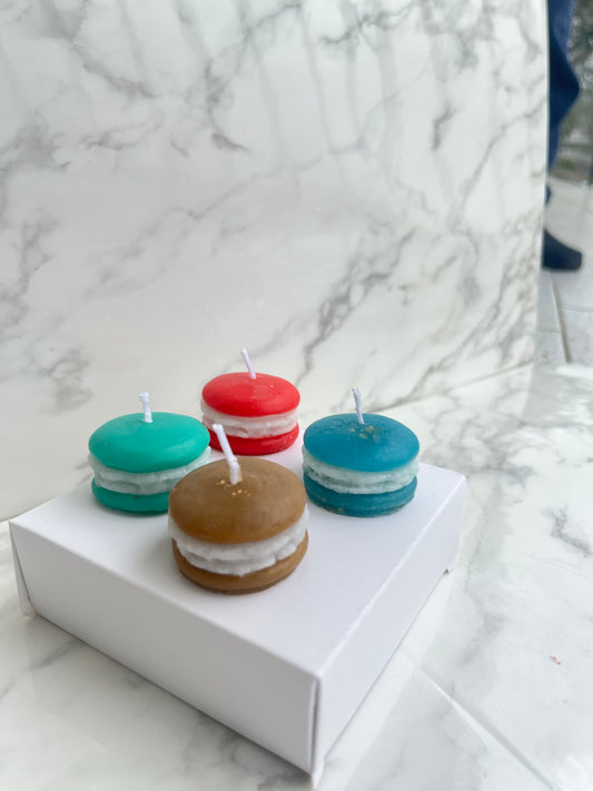 Macarons candle
